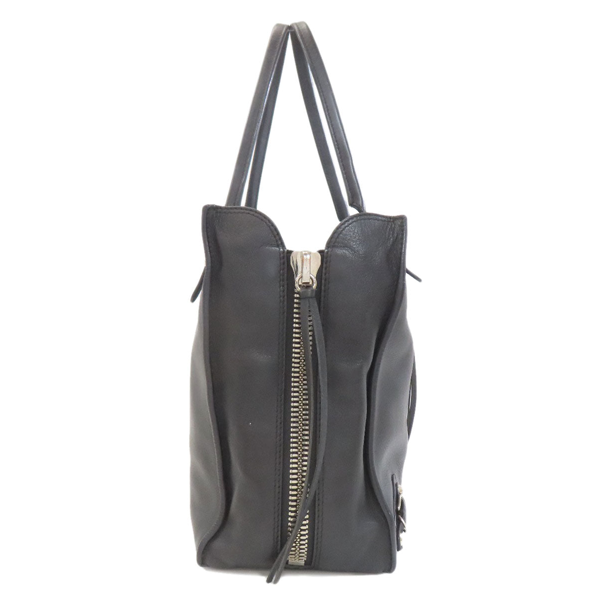 BALENCIAGA 432596 Paper 2WAY Tote Bag Lambskin Ladies [Used]
