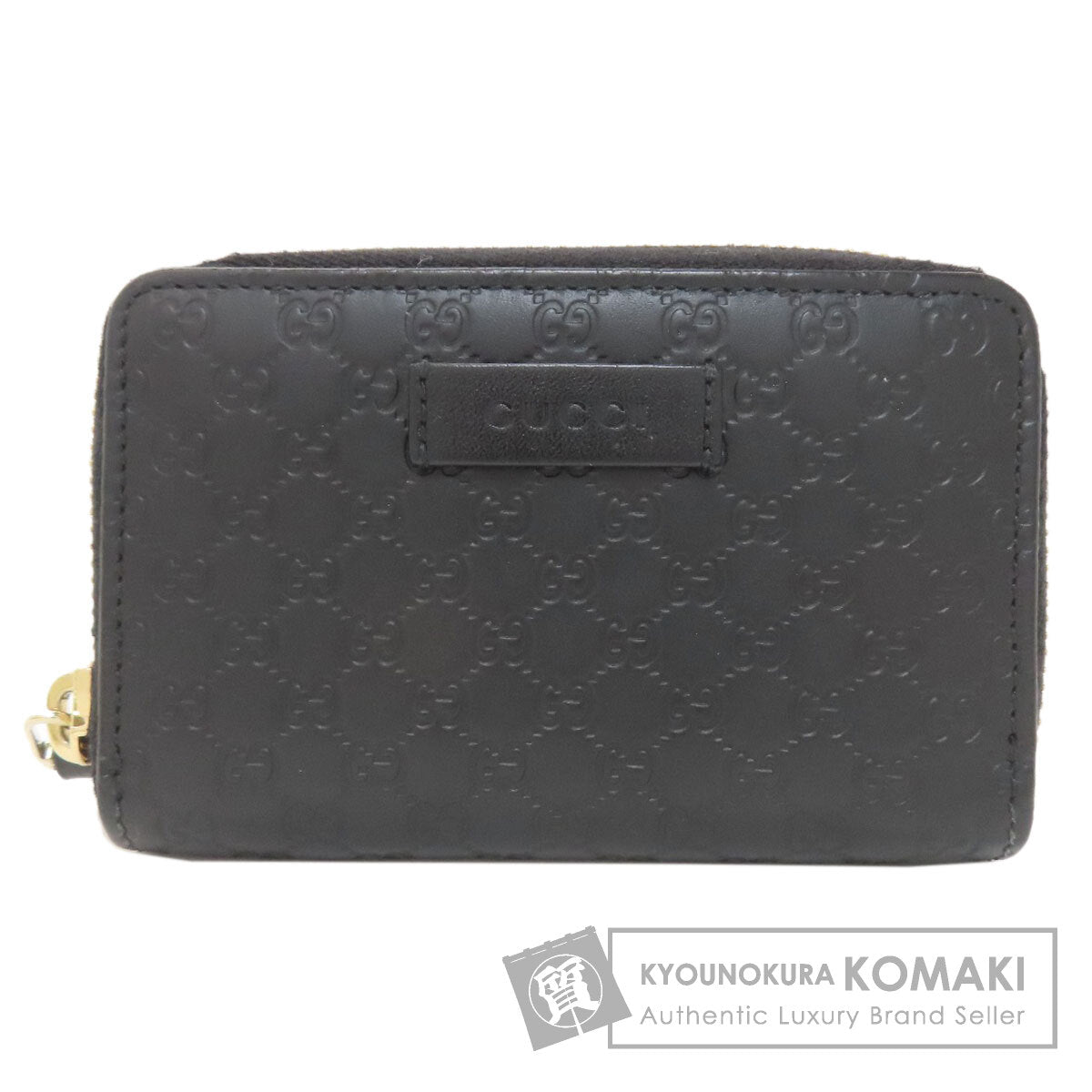 GUCCI 544249 GG signature guccissima Card Case PVC Ladies [Used]