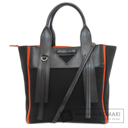 PRADA Uverture Handbag Canvas Ladies [Used]