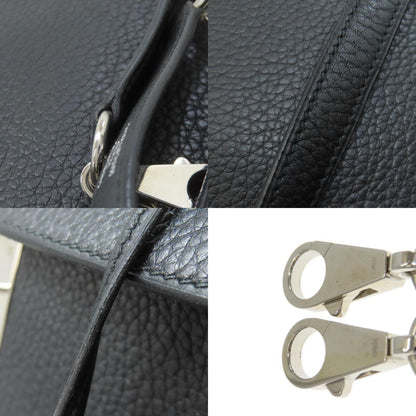 HERMES Kelly 28 Inner Stitch SilverHardware Handbag Taurillon Clemence Ladies [Used]