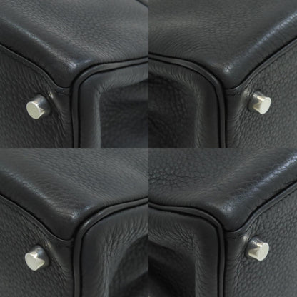 HERMES Kelly 28 Inner Stitch SilverHardware Handbag Taurillon Clemence Ladies [Used]
