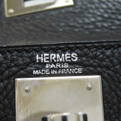 HERMES Kelly 28 Inner Stitch SilverHardware Handbag Taurillon Clemence Ladies [Used]