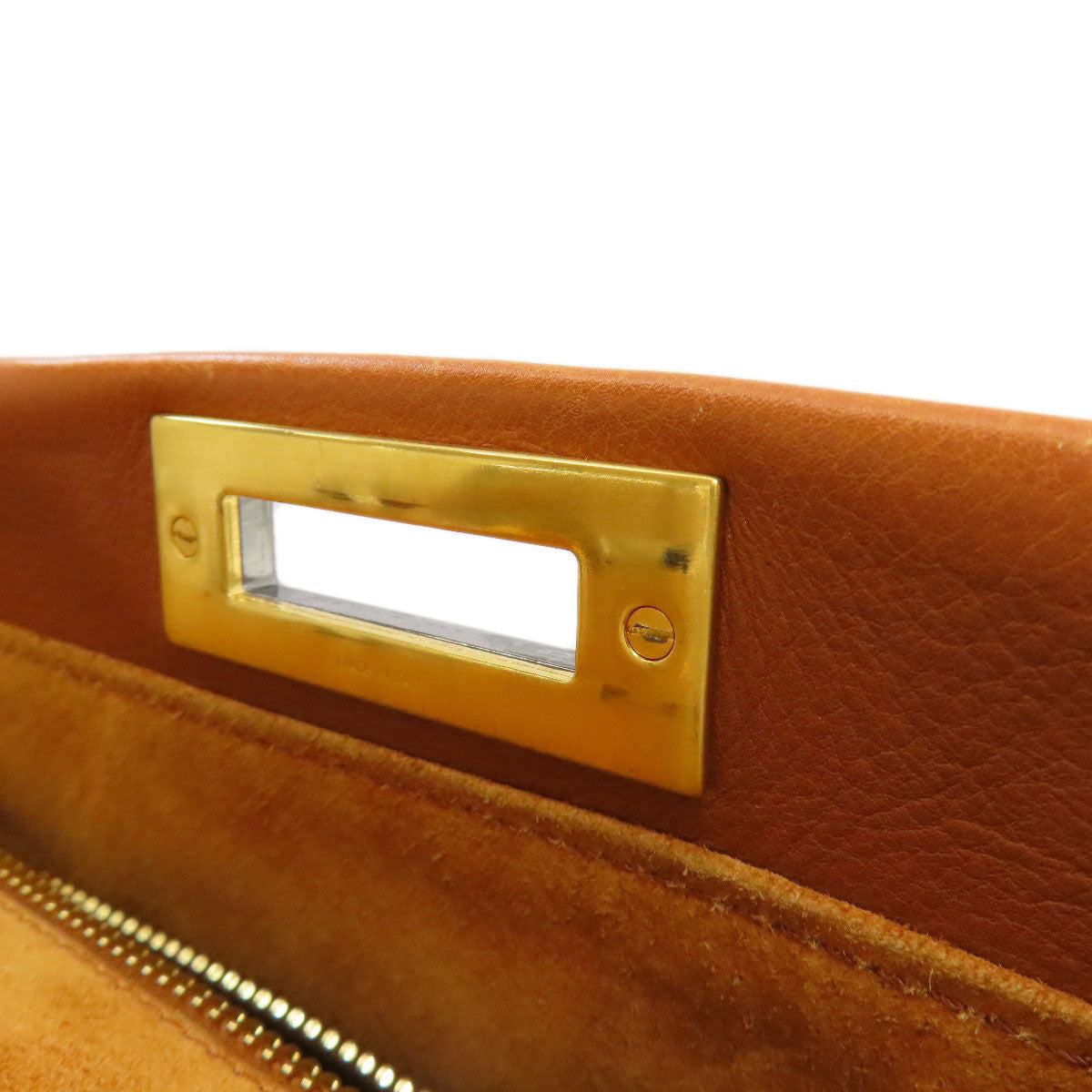 FENDI Peekaboo 2WAY Handbag Calf Ladies [Used]