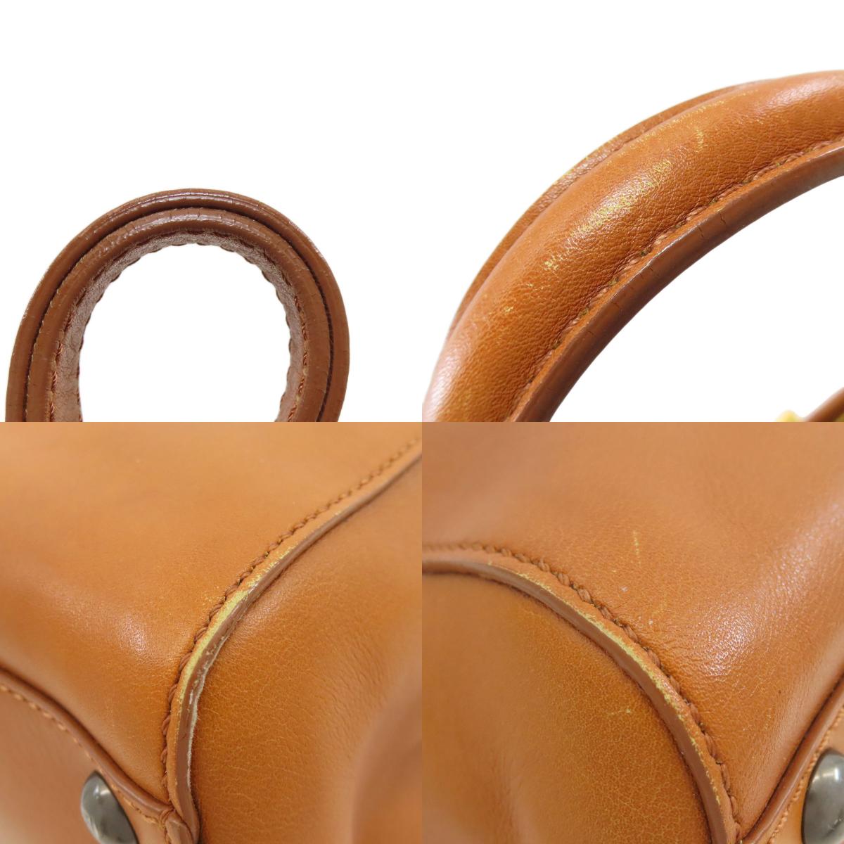 FENDI Peekaboo 2WAY Handbag Calf Ladies [Used]