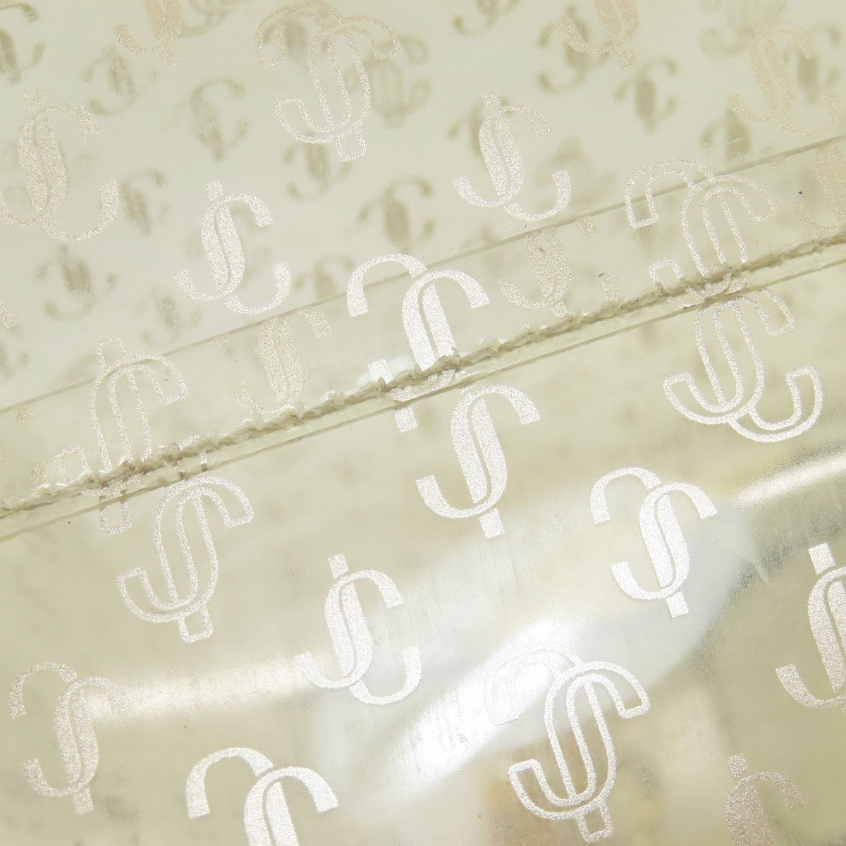 Jimmy Choo JC Logo 2WAY Handbag Plastics Ladies [Used]