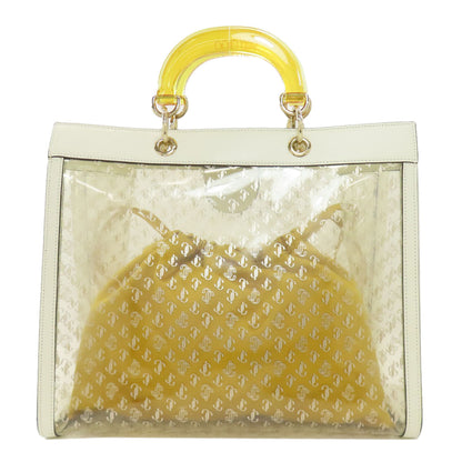 Jimmy Choo JC Logo 2WAY Handbag Plastics Ladies [Used]