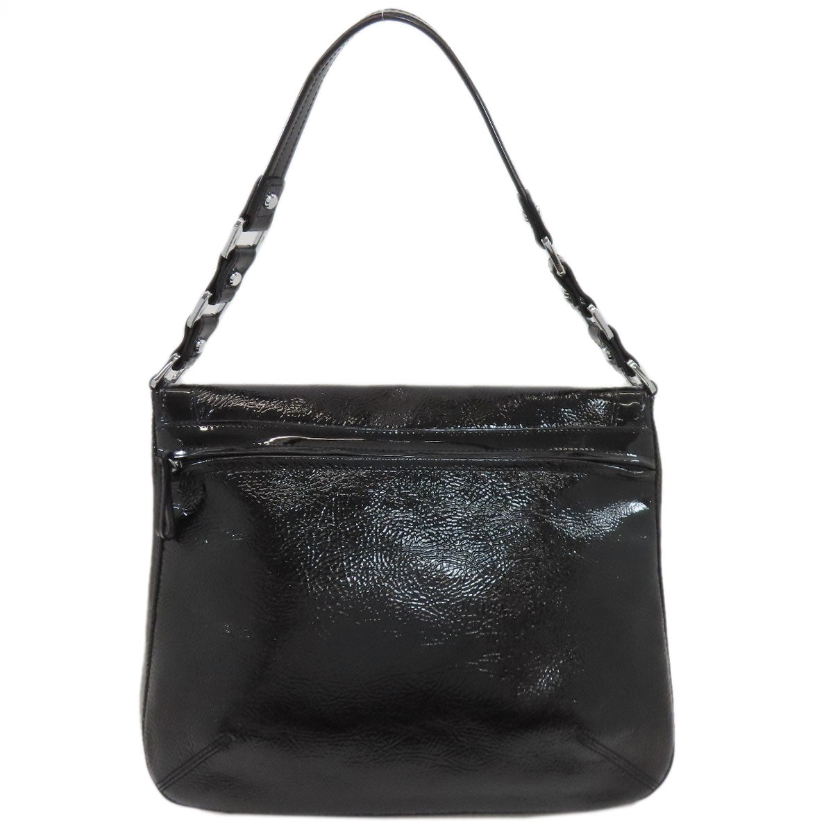 Longchamp one belt Shoulder Bag Enamel Ladies [Used]