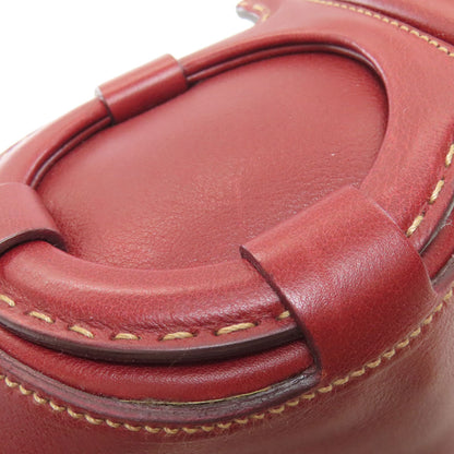 Salvatore Ferragamo Gancini Shoulder Bag Leather Ladies [Used]