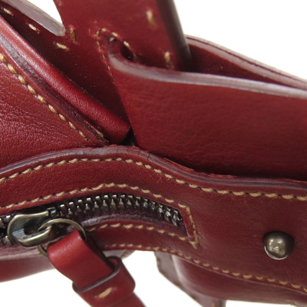Salvatore Ferragamo Gancini Shoulder Bag Leather Ladies [Used]