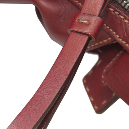 Salvatore Ferragamo Gancini Shoulder Bag Leather Ladies [Used]