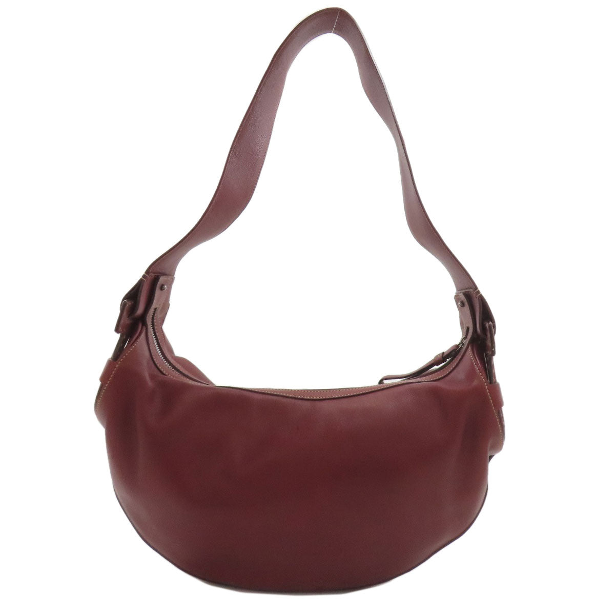 Salvatore Ferragamo Gancini Shoulder Bag Leather Ladies [Used]