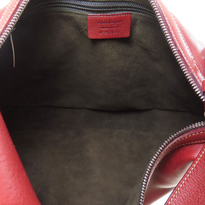 Salvatore Ferragamo Gancini Shoulder Bag Leather Ladies [Used]