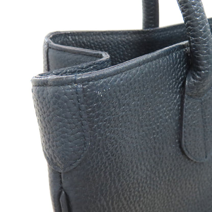 ADMJ logo Tote Bag Leather Ladies [Used]
