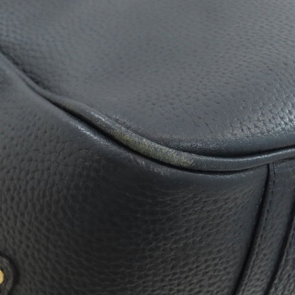 ADMJ logo Tote Bag Leather Ladies [Used]