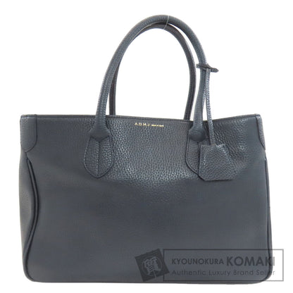ADMJ logo Tote Bag Leather Ladies [Used]