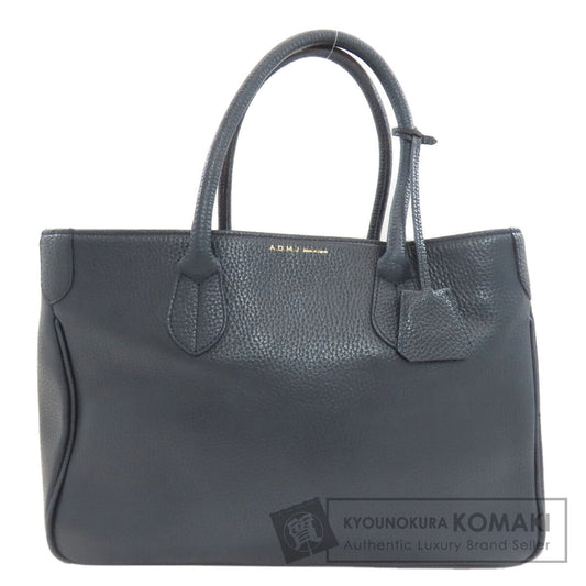 ADMJ logo Tote Bag Leather Ladies [Used]