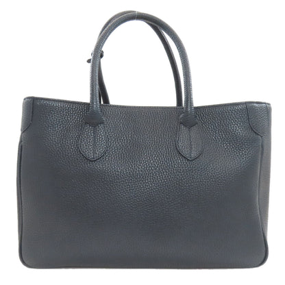 ADMJ logo Tote Bag Leather Ladies [Used]