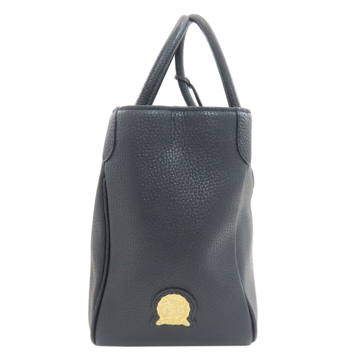 ADMJ logo Tote Bag Leather Ladies [Used]