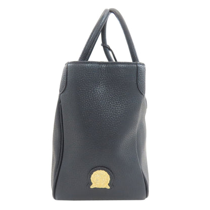 ADMJ logo Tote Bag Leather Ladies [Used]