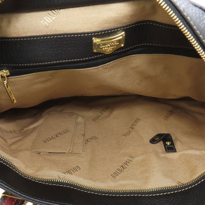 GOLD PFEIL logo Tote Bag Leather Ladies [Used]