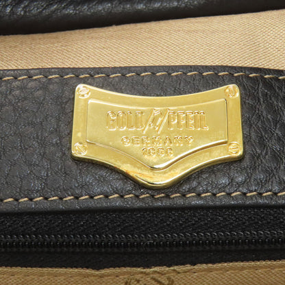 GOLD PFEIL logo Tote Bag Leather Ladies [Used]
