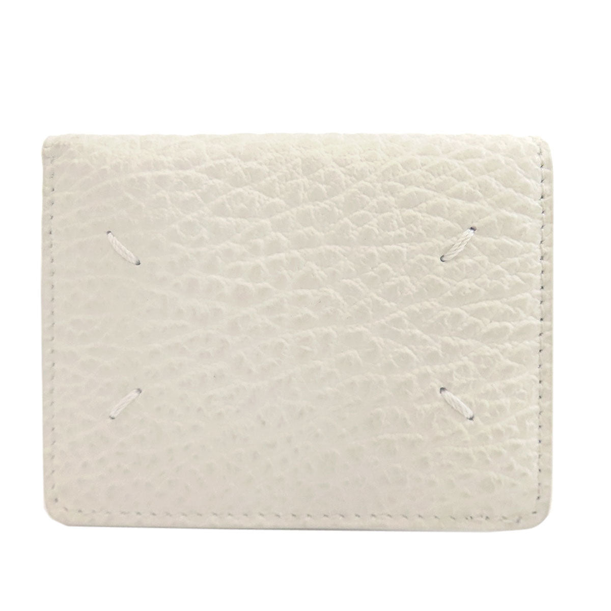 MaisonMargiela logo Card Case Leather Ladies [Used]