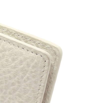 MaisonMargiela logo Card Case Leather Ladies [Used]