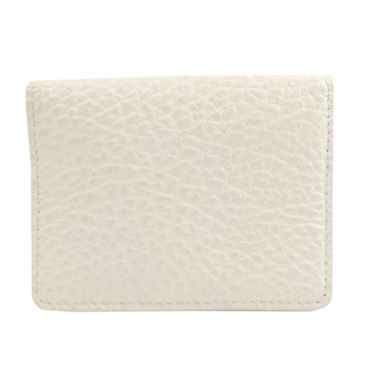MaisonMargiela logo Card Case Leather Ladies [Used]
