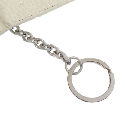MaisonMargiela logo Card Case Leather Ladies [Used]