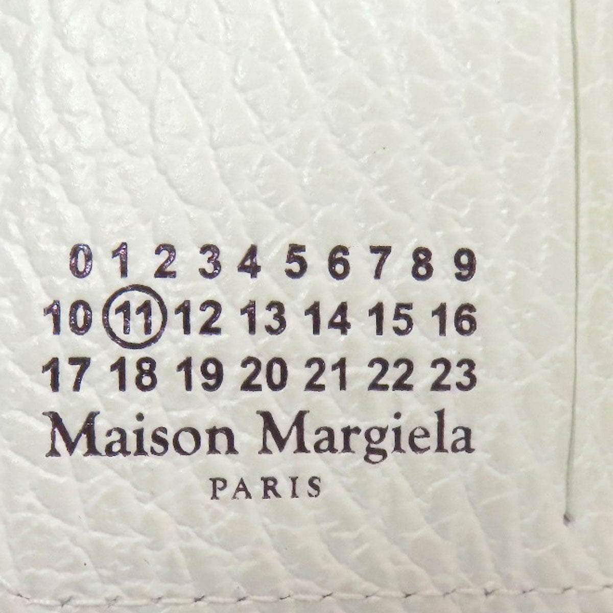 MaisonMargiela 4 stitches key holder Leather Ladies [Used]