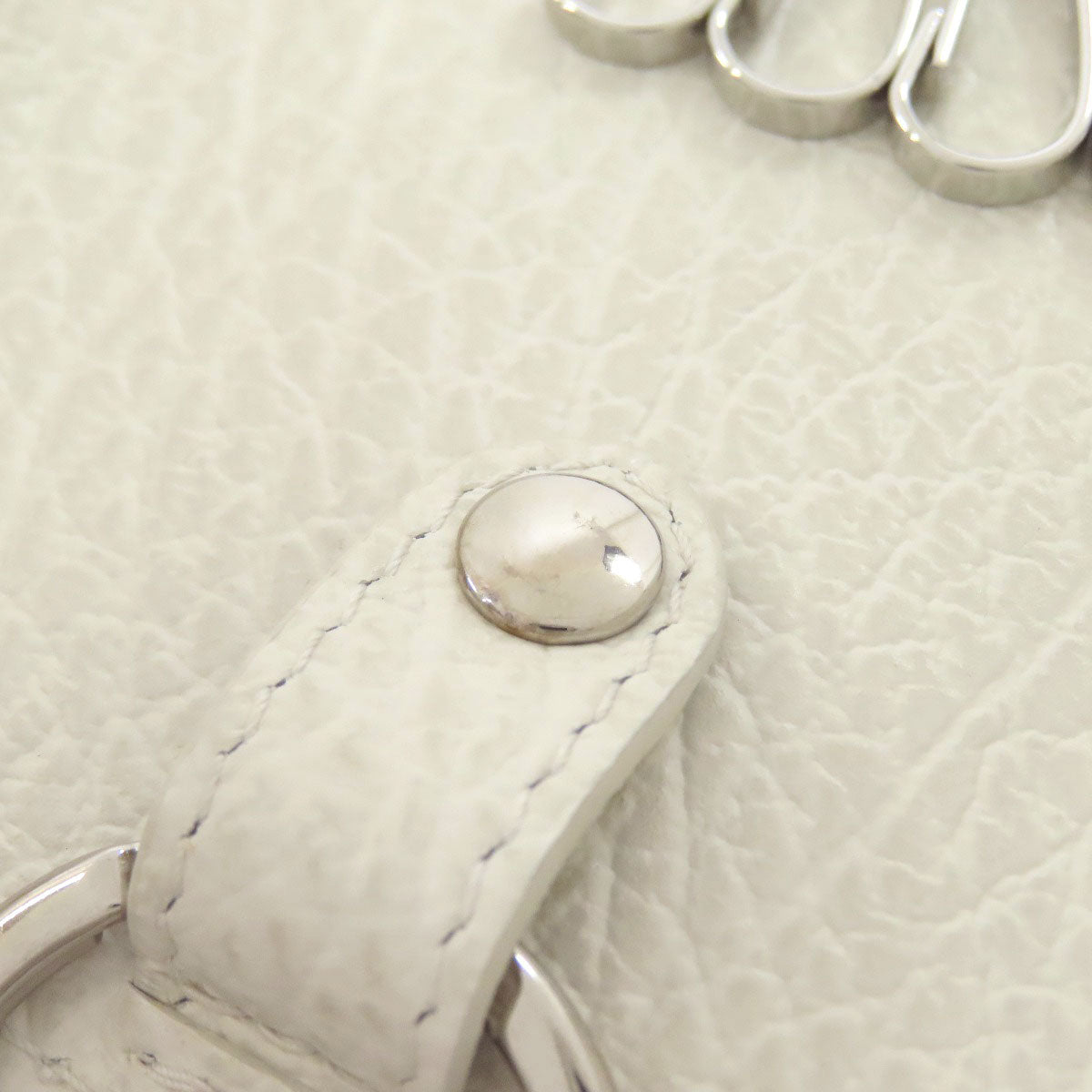 MaisonMargiela 4 stitches key holder Leather Ladies [Used]