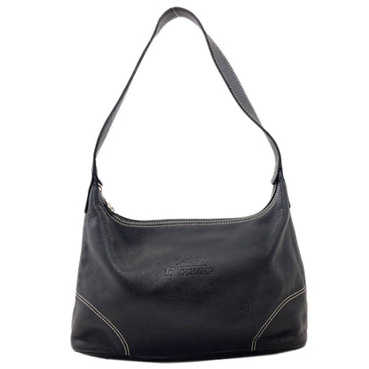 Longchamp one belt Shoulder Bag Leather Ladies [Used]