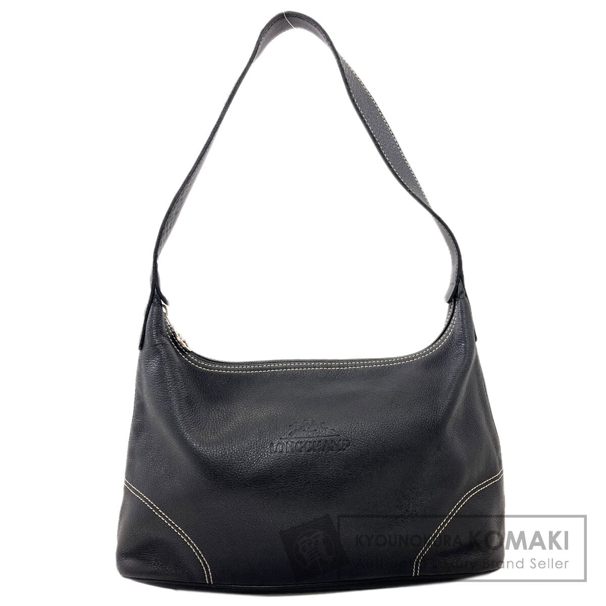 Longchamp one belt Shoulder Bag Leather Ladies [Used]