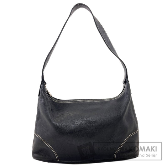 Longchamp one belt Shoulder Bag Leather Ladies [Used]