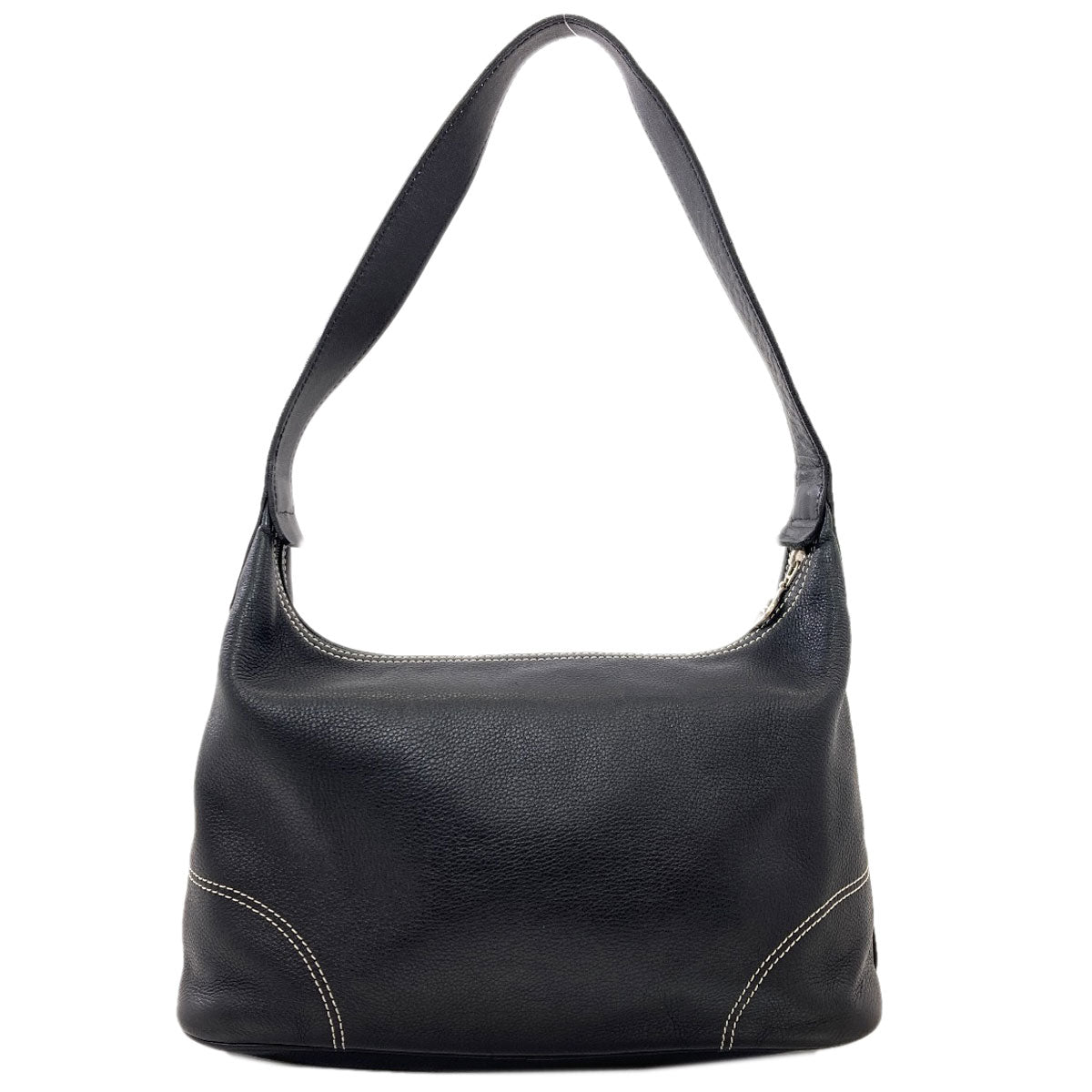 Longchamp one belt Shoulder Bag Leather Ladies [Used]
