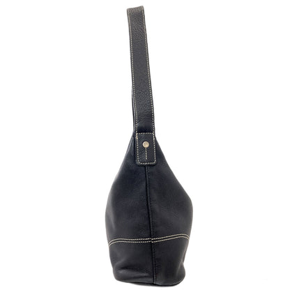 Longchamp one belt Shoulder Bag Leather Ladies [Used]