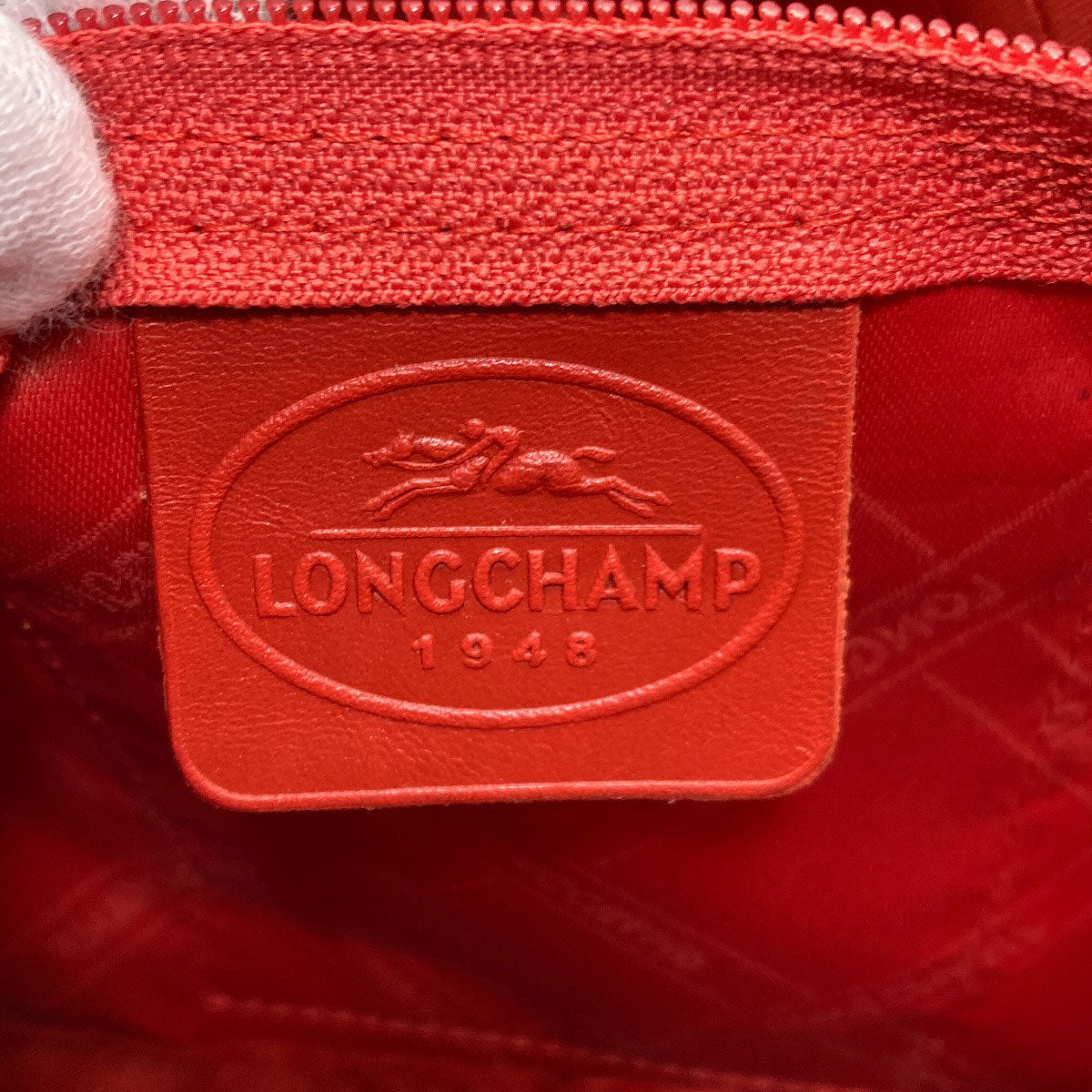 Longchamp one belt Shoulder Bag Leather Ladies [Used]
