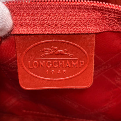 Longchamp one belt Shoulder Bag Leather Ladies [Used]