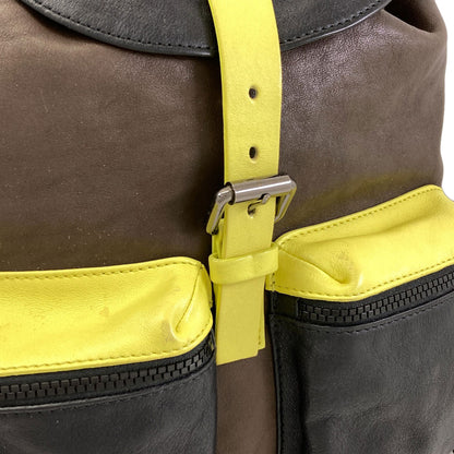 Longchamp logo Backpack Â· Daypack Calf Ladies [Used]