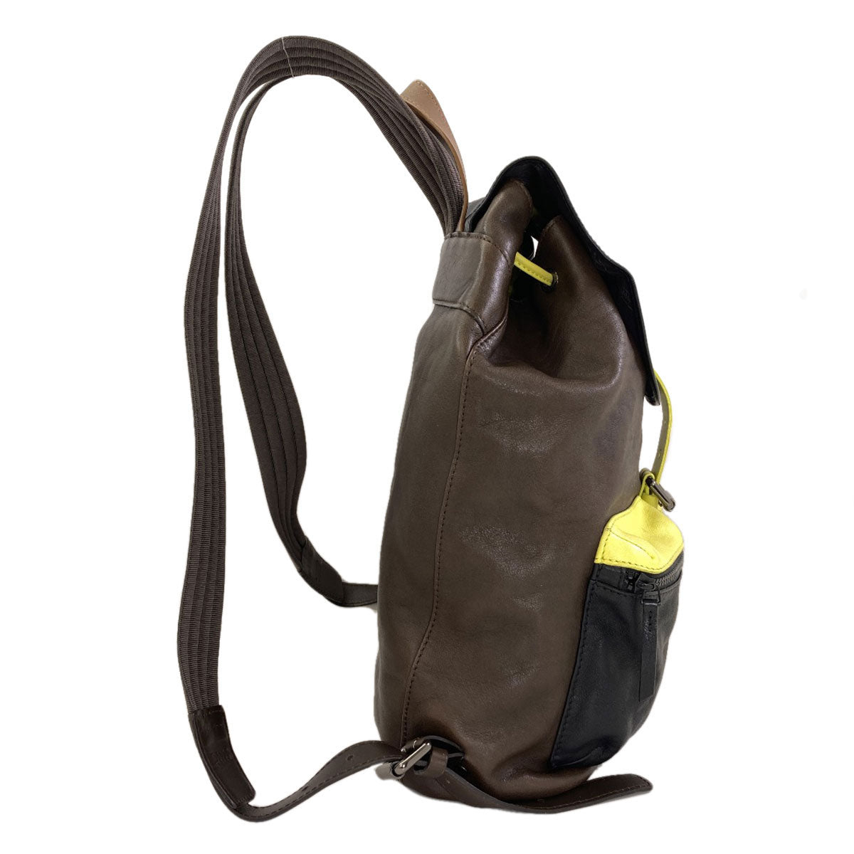 Longchamp logo Backpack Â· Daypack Calf Ladies [Used]