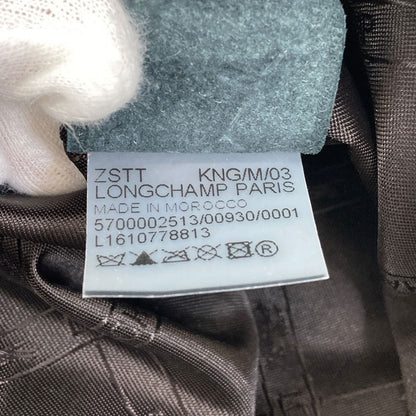 Longchamp logo Backpack Â· Daypack Calf Ladies [Used]