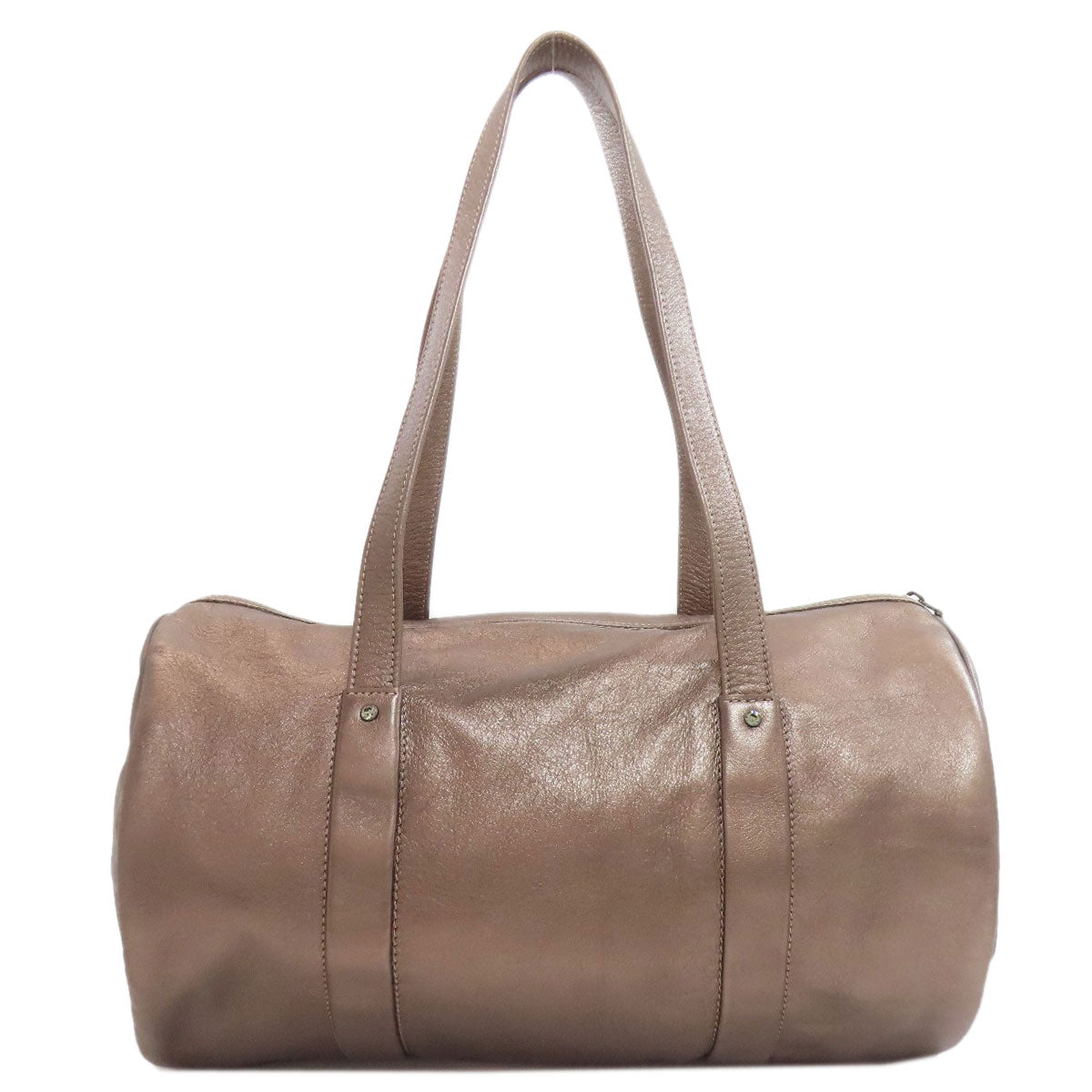 Longchamp logo Tote Bag Leather Ladies [Used]