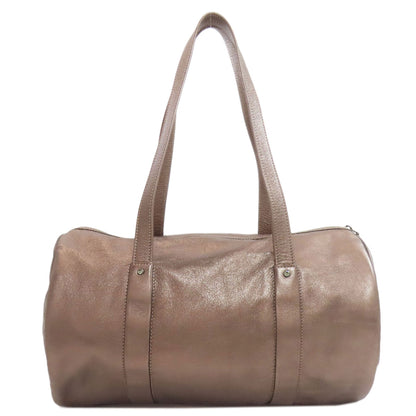 Longchamp logo Tote Bag Leather Ladies [Used]