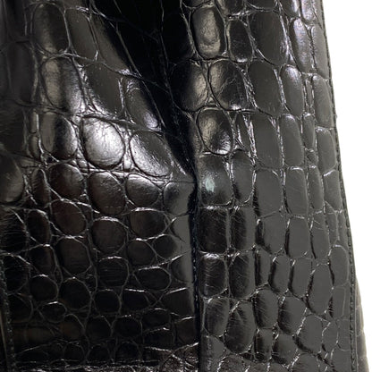 Salvatore Ferragamo Embossing Tote Bag Leather Ladies [Used]