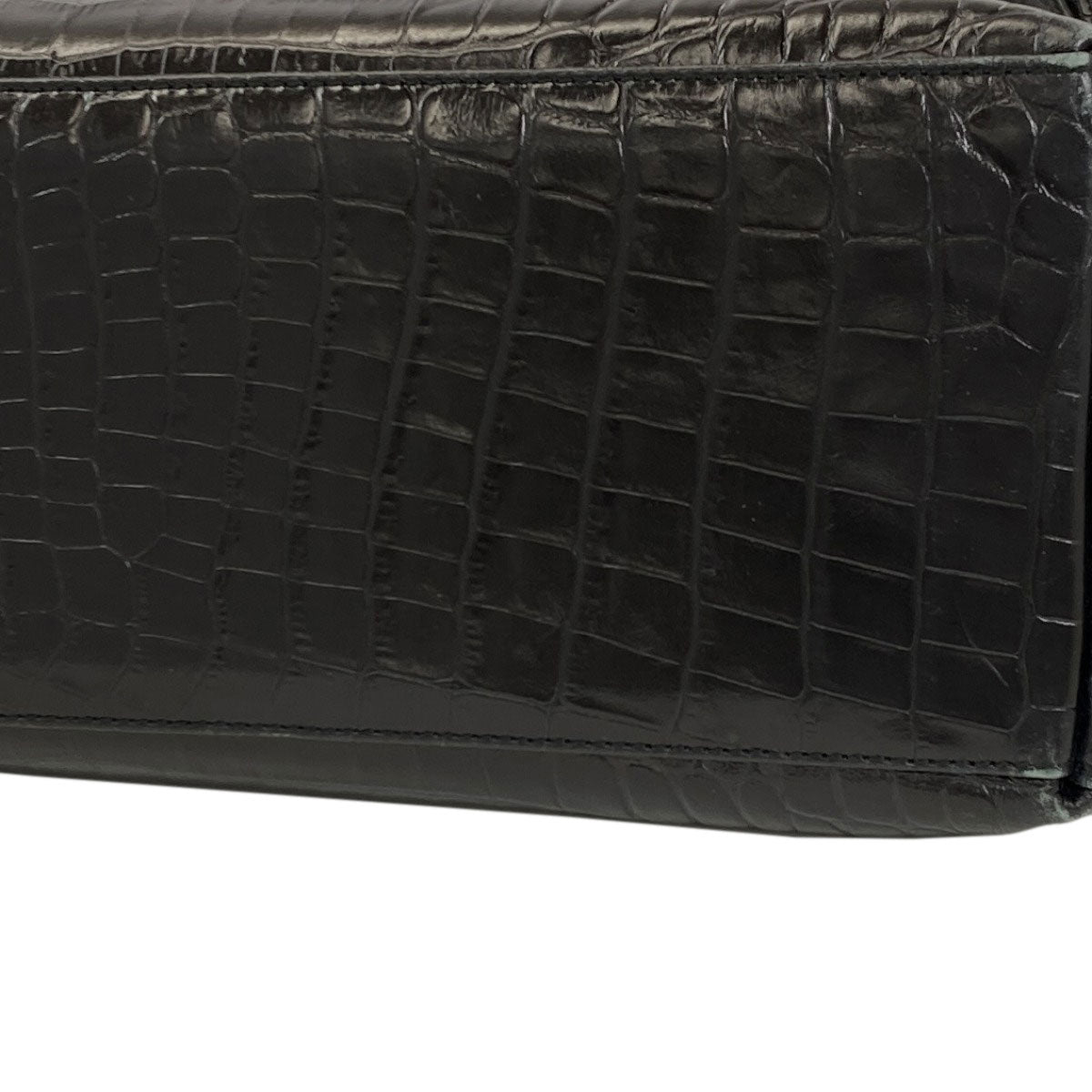 Salvatore Ferragamo Embossing Tote Bag Leather Ladies [Used]