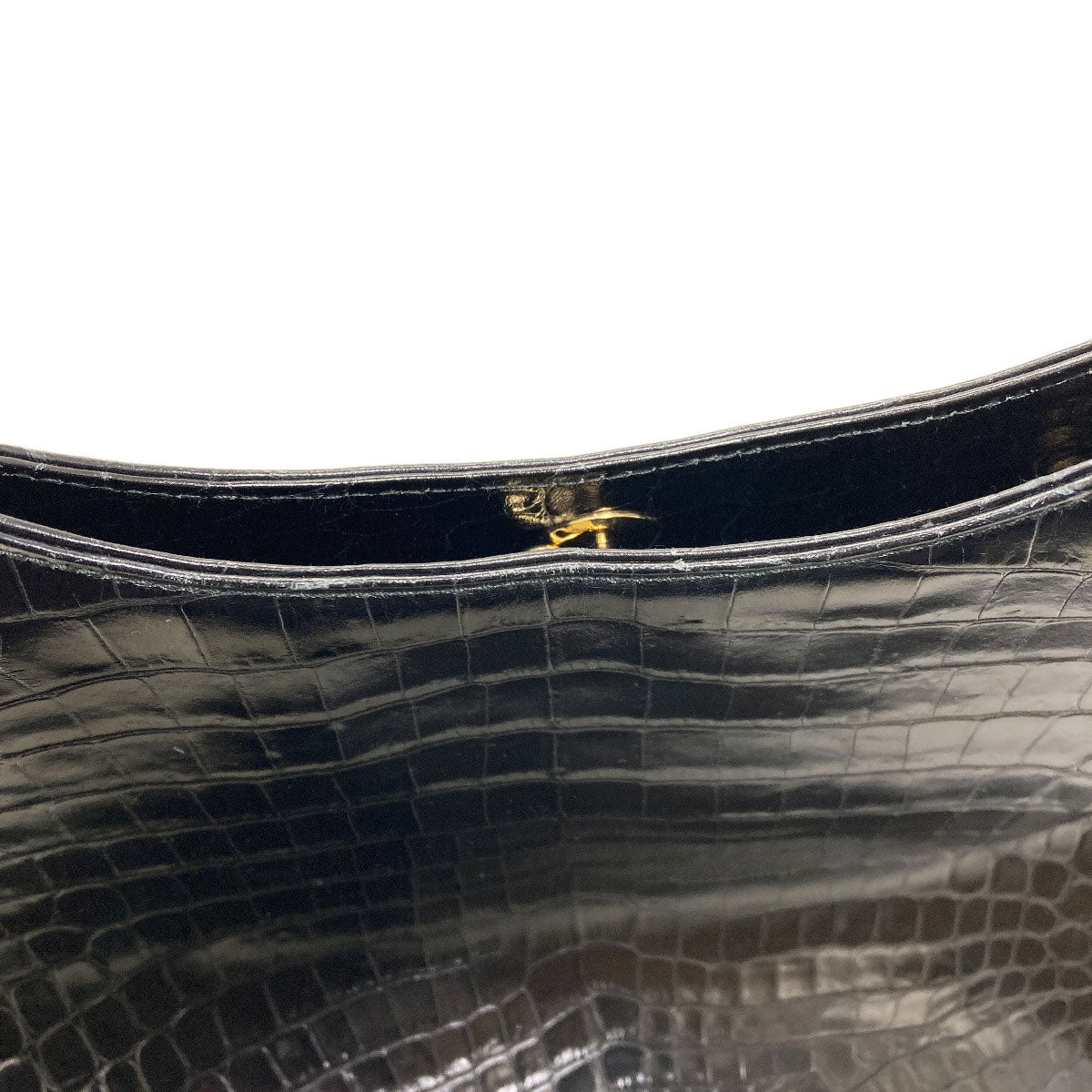 Salvatore Ferragamo Embossing Tote Bag Leather Ladies [Used]