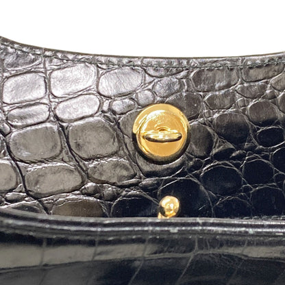 Salvatore Ferragamo Embossing Tote Bag Leather Ladies [Used]