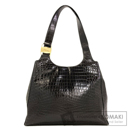 Salvatore Ferragamo Embossing Tote Bag Leather Ladies [Used]
