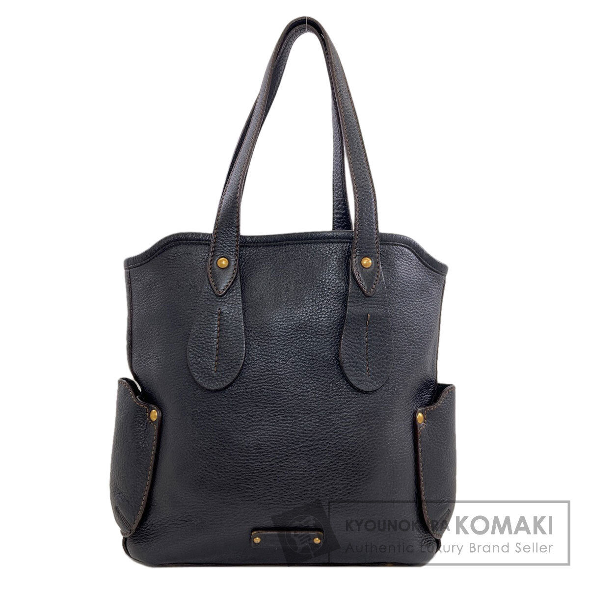 Salvatore Ferragamo logo Tote Bag Leather Ladies [Used]
