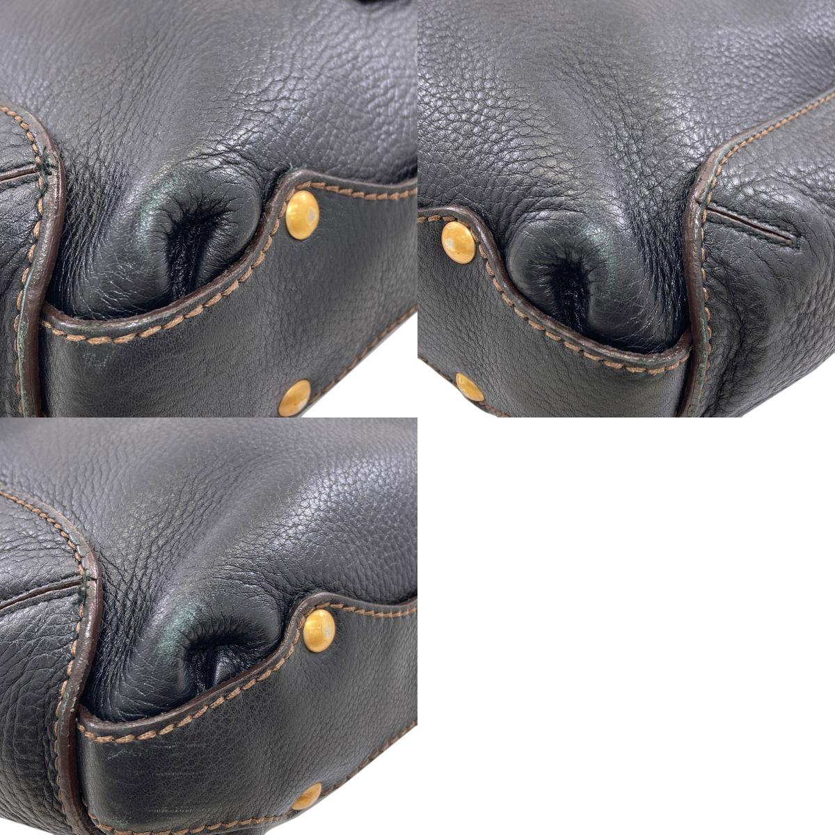 Salvatore Ferragamo logo Tote Bag Leather Ladies [Used]